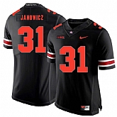 Ohio State Buckeyes 31 Vic Janowicz Black Shadow Nike College Football Jersey Dzhi,baseball caps,new era cap wholesale,wholesale hats